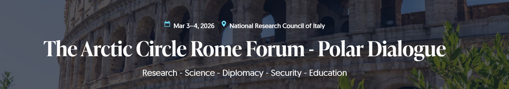 Arctic Circle Forum – Polar Dialogue. From Glaciers to Seas